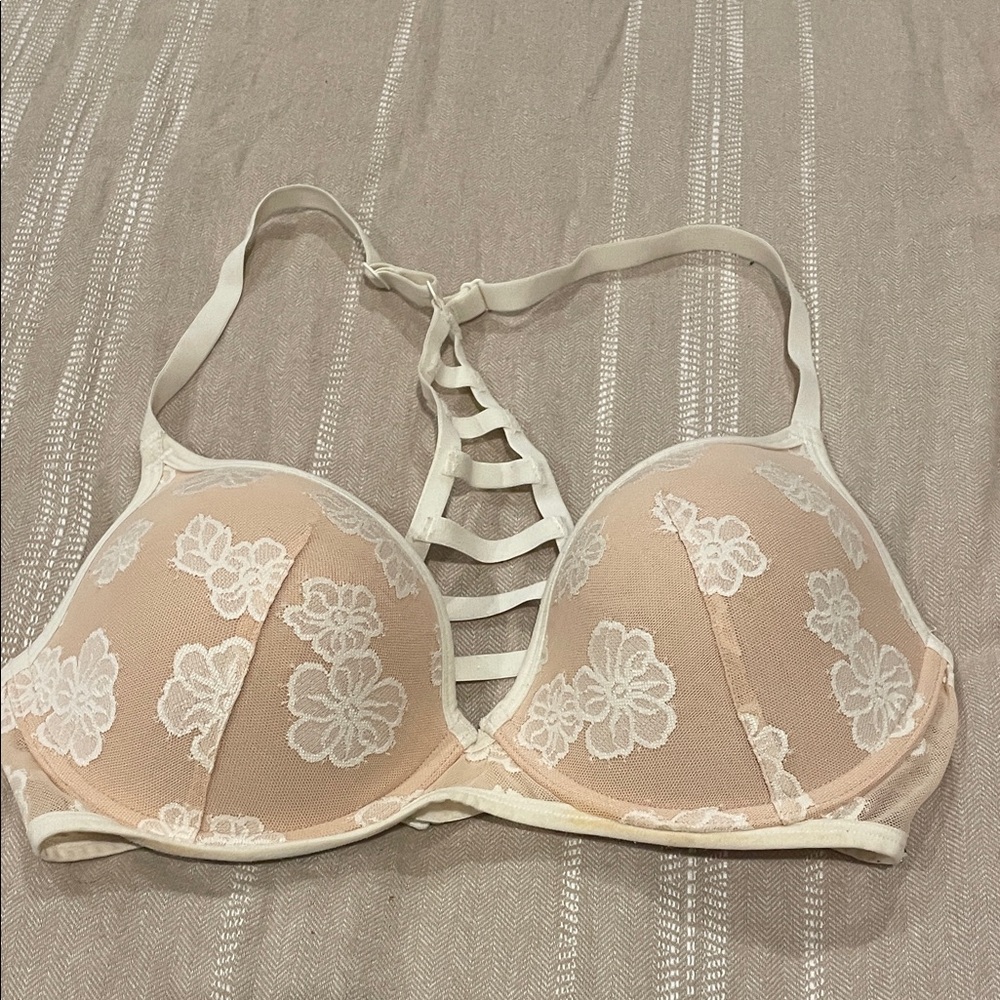 Victoria’s Secret PINK  lightly lined bra sz-32DD